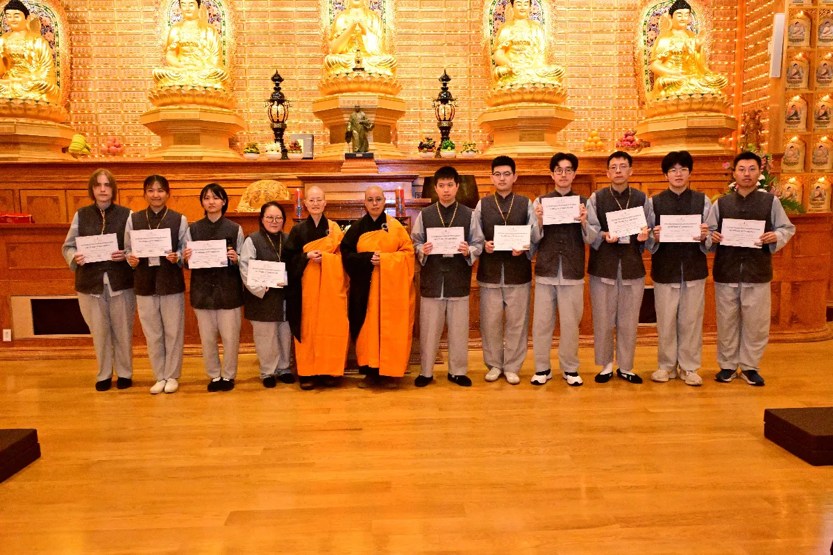 Fo Guang Shan Toronto Youth Buddhist Academy Concludes Spring Term with Wisdom and Reflection